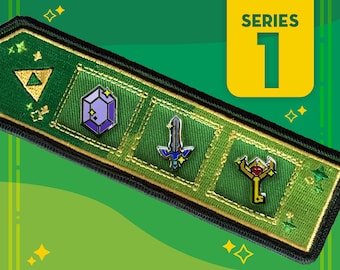 Legend Of Zelda Item Key Chain and Enamel Pins Series 1 | Nintendo | Link | Mix and Match | Nerd | Breath Of The Wild