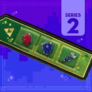 Legend Of Zelda Item Key Chain and Enamel Pins Series 2 | Nintendo | Link | Mix and Match | Nerd | Gamer Gift | Breath Of The Wild