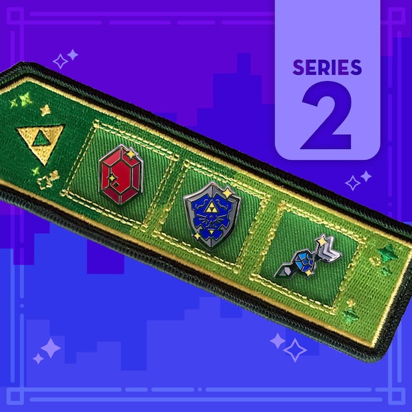 Nyckelring och emaljnålar från Legend of Zelda, serie 2 | Nintendo | Link | Mixa och matcha | Nörd | Gamerpresent | Breath of the Wild