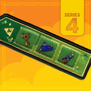 Legend Of Zelda Item Key Chain and Enamel Pins SERIES 4 | Nintendo | Link | Mix and Match | Nerd | Breath Of The Wild