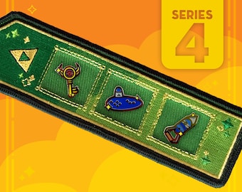 Legend Of Zelda Item Key Chain and Enamel Pins SERIES 4 | Nintendo | Link | Mix and Match | Nerd | Breath Of The Wild
