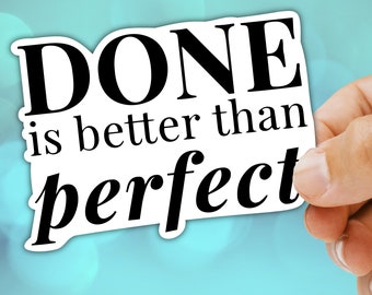 Better Than Perfect Etsy