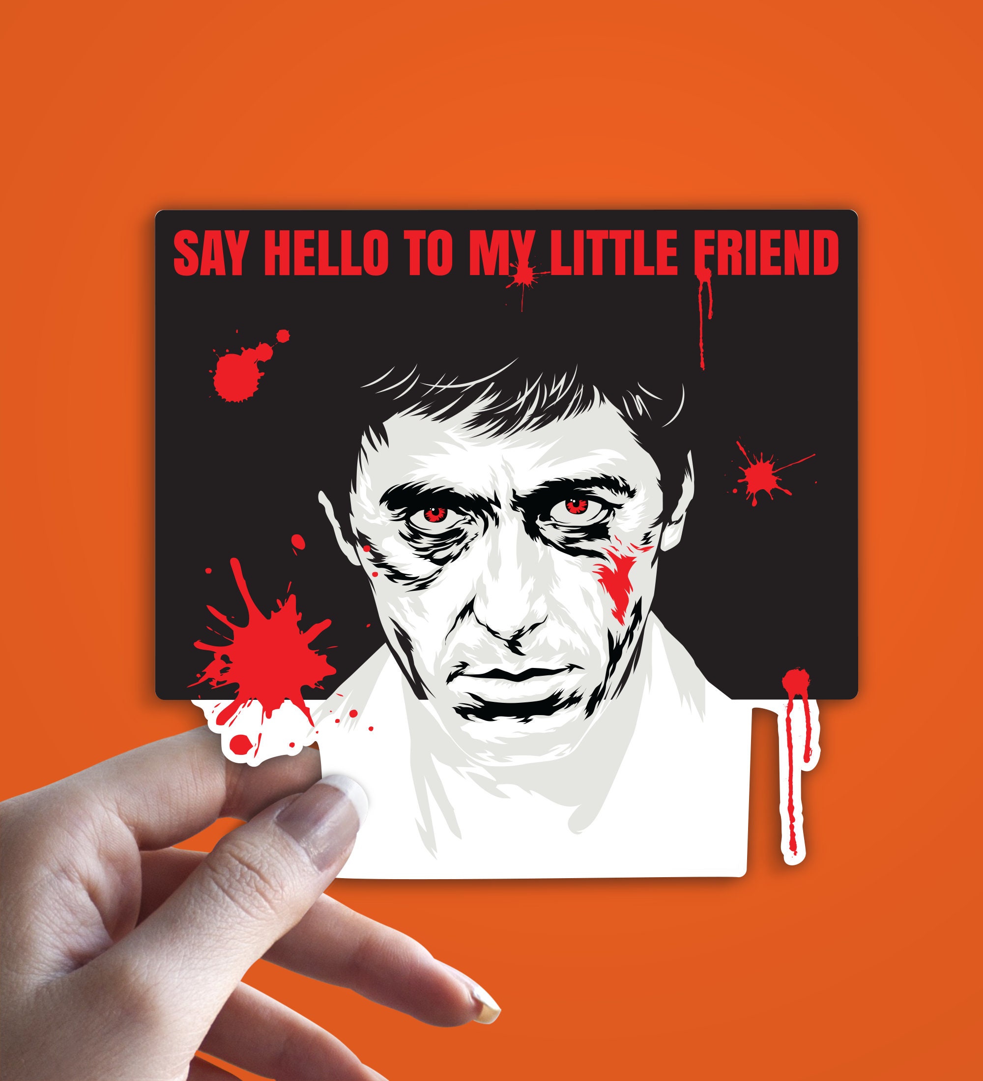 Scarface Movie Vinyl Sticker Decal | Etsy