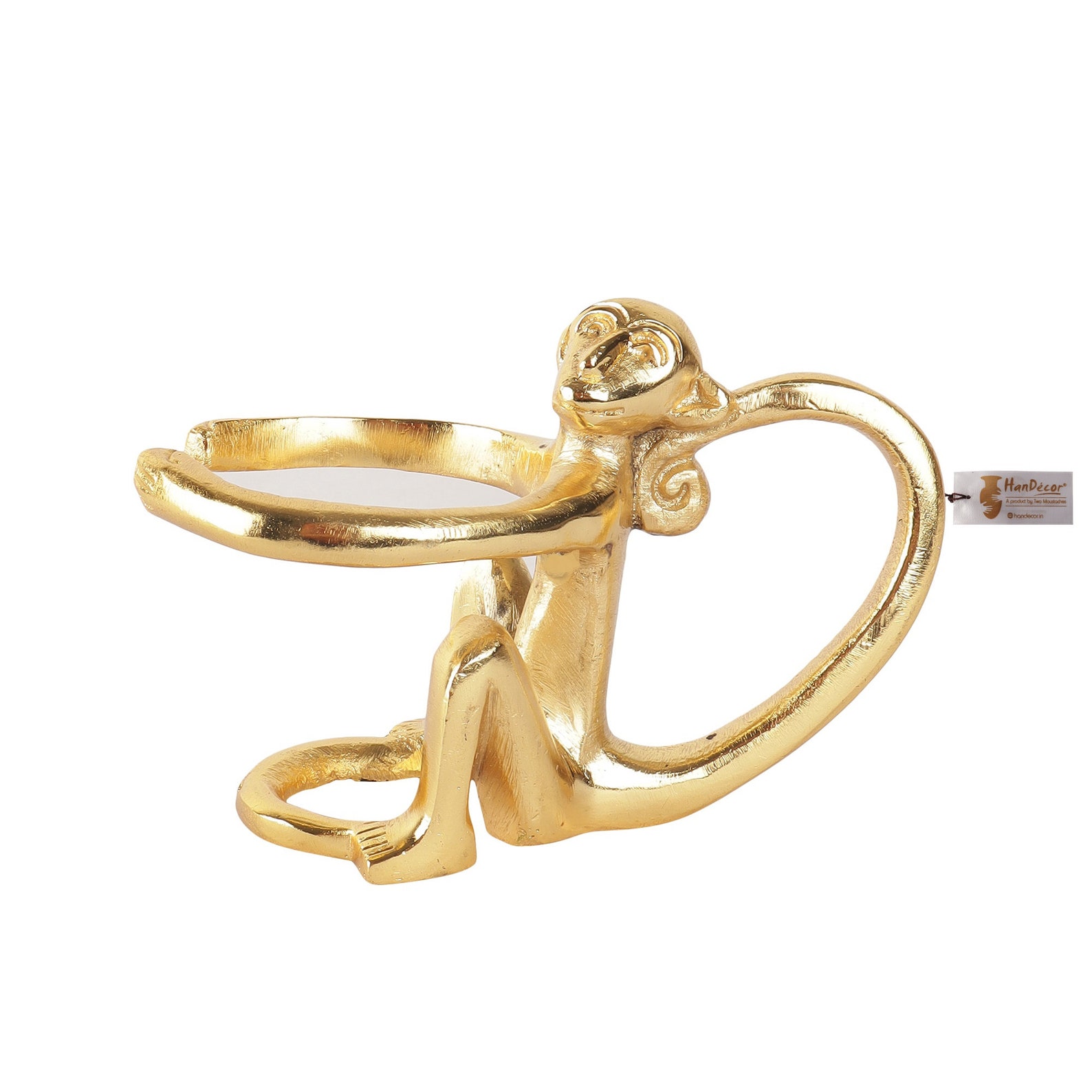 Chai Tea Holder Brass Monkey Tea Cup Holder Glass Pair Set Etsy