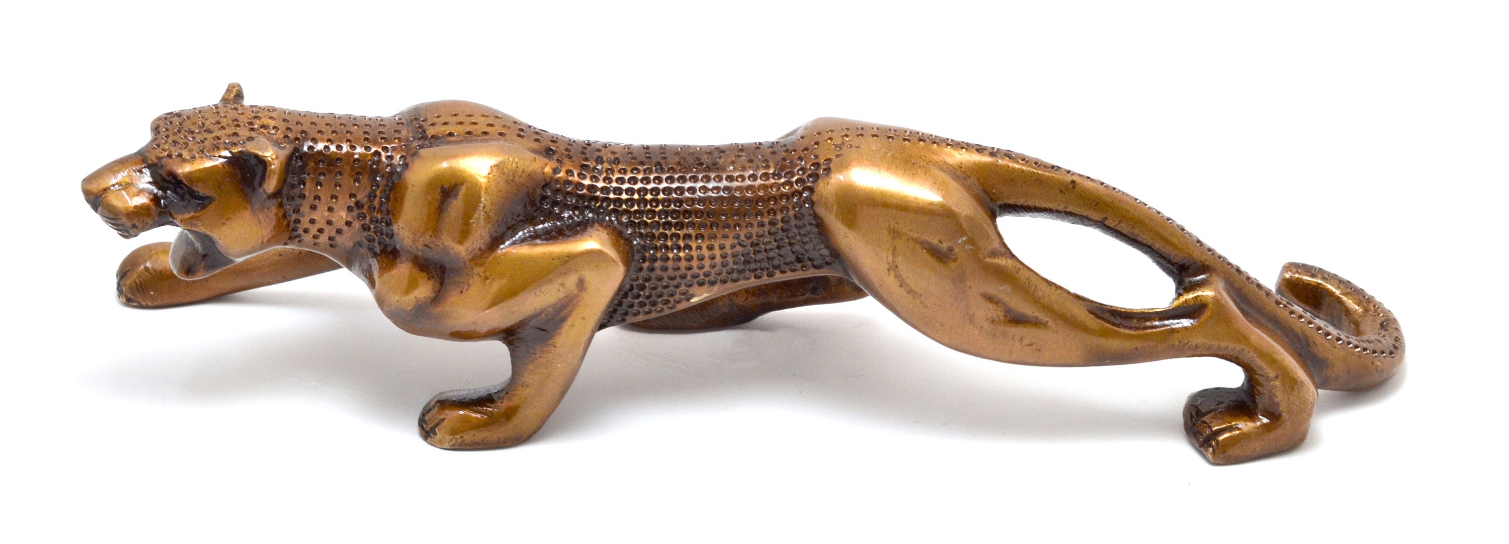 Luxurious Jaguar Collectible Brass Showpiece Etsy