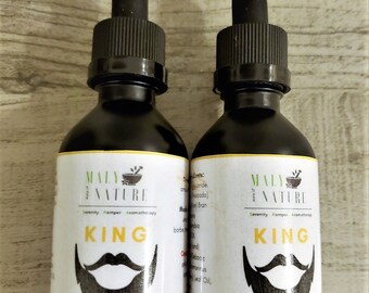 Natural Beard Oil Set (Bay Leaf & Tobacco Scent)