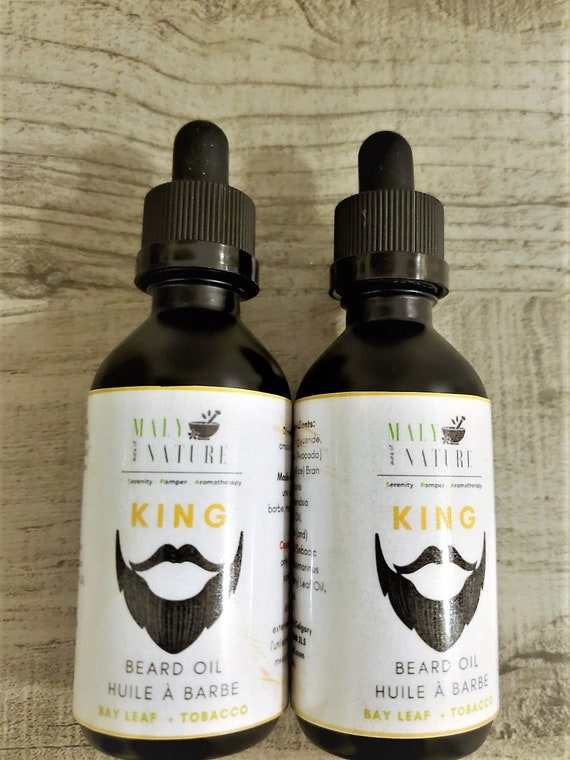Natural Beard Oil Set (Bay Leaf & Tobacco Scent)