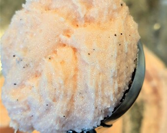 Whipped Foaming Sugar Scrub, Skin Exfoliator, Body Polish