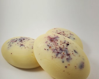 Vanilla Rose Lotion Bar | Natural Cocoa Butter, Almond Oil