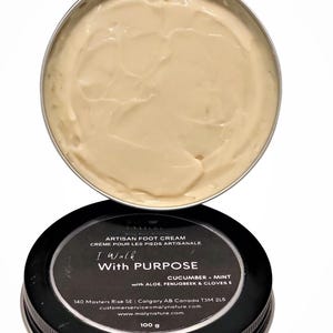 Crema per i piedi / Crema idratante per i piedi / Crema riparatrice per i piedi / Talloni screpolati / Infuso di erbe / Idea regalo