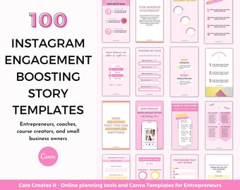 Instagram story templates Canva, Instagram engagement posts, Editable Instagram stories, Instagram posts, engagement boosting Instagram