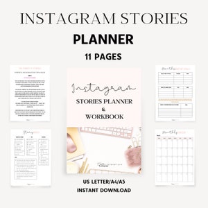 Social Media Planner | Business Planner | Social Media Plan | Instagram Planner | Social Media | Marketing Planner | Printable Planner, blog