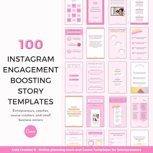 Instagram story templates Canva, Instagram engagement posts, Editable Instagram stories, Instagram posts, engagement boosting Instagram