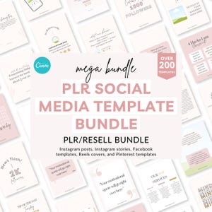 PLR templates, PLR social media templates, PLR Instagram template, Resell templates, plr Instagram, commercial use templates, plr templates