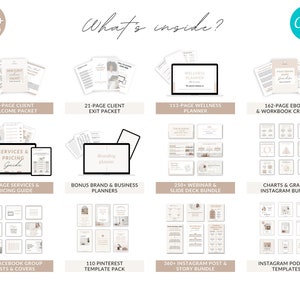 Course Creator Coaching Template Bundle, Canva Business Toolkit ...