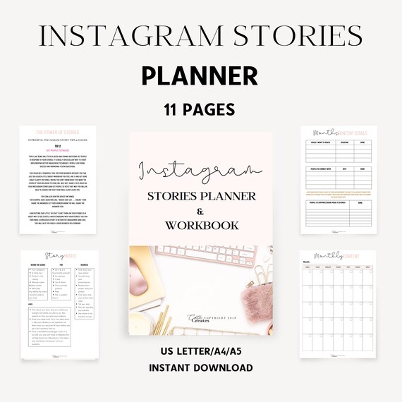 Social Media Planner | Business Planner | Social Media Plan | Instagram Planner | Social Media | Marketing Planner | Printable Planner, blog