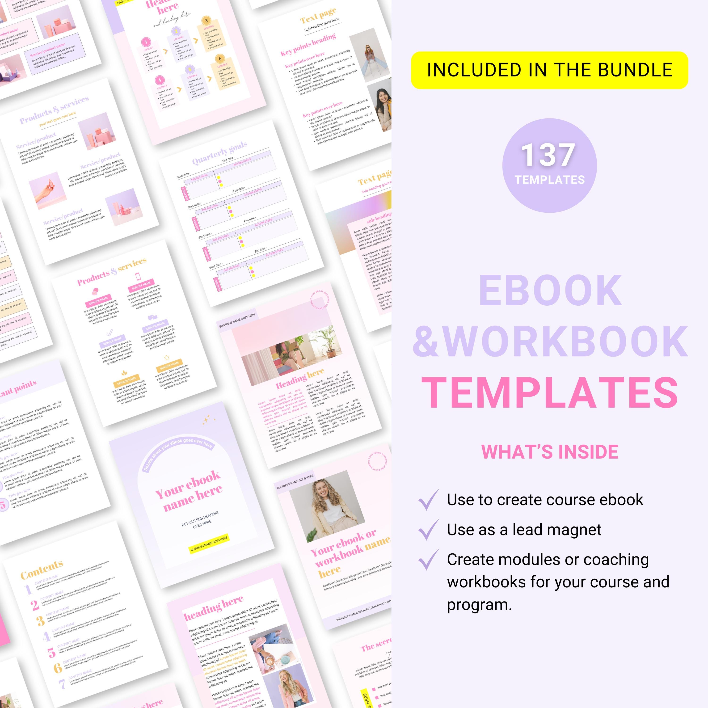 Canva Course Creator Bundle, Coaching Templates (digital Download) - Etsy
