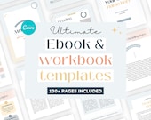 Ebook Canva template, Ebook template, Workbook template, Course creator ebook, Ebook template Canva, Workbook template, Coaching worksheets