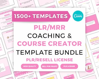 PLR & Resell templates