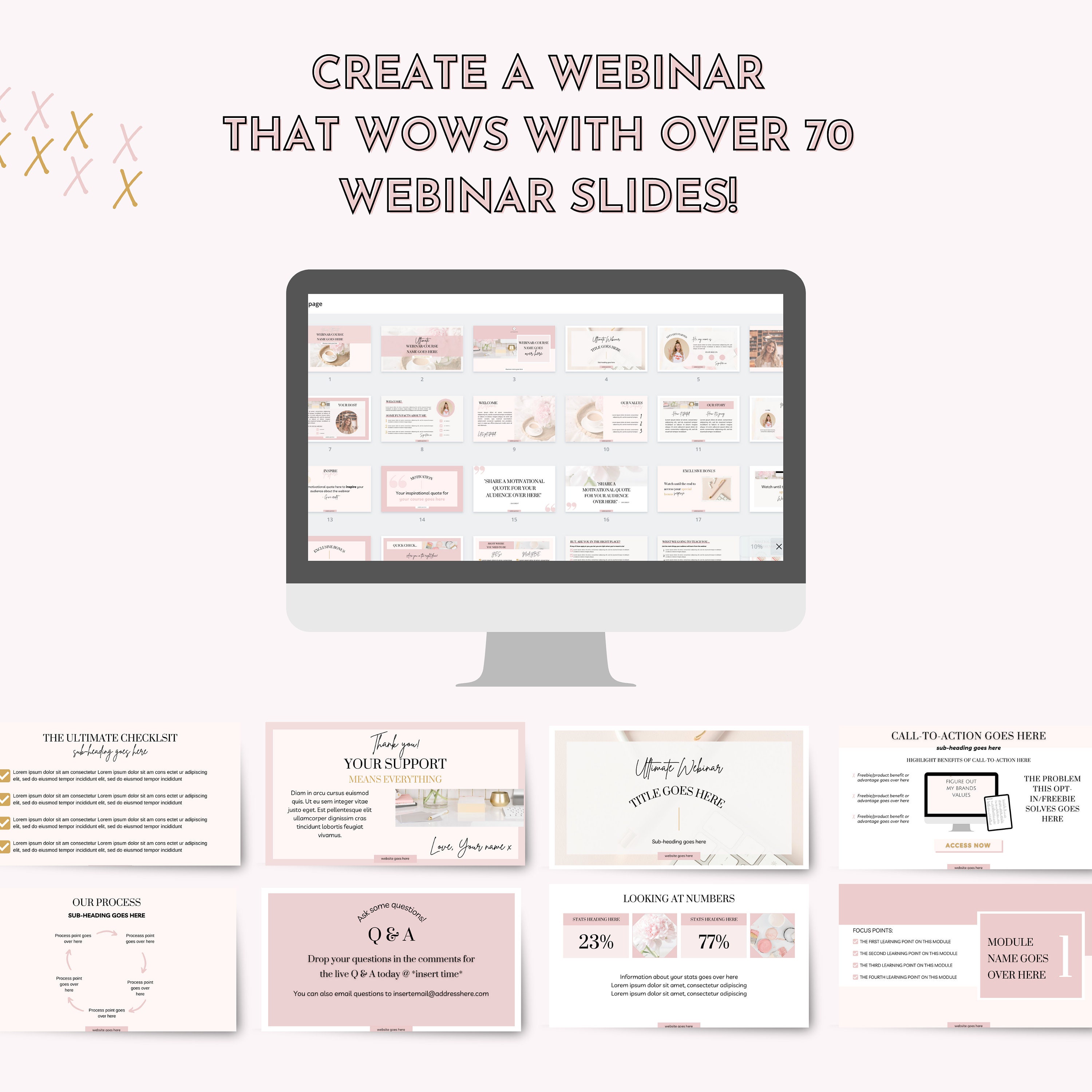 Course Creator Canva Toolkit, Canva Template Bundle, Ecourse Templates ...