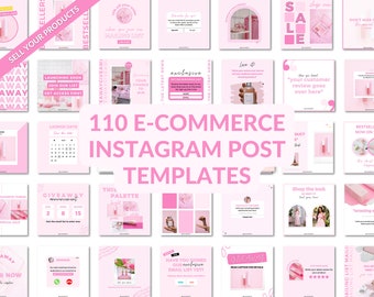 Modelli Instagram per e-commerce, modelli per venditori di prodotti, post Instagram, modelli per post di prodotti, social media per e-commerce, negozio online