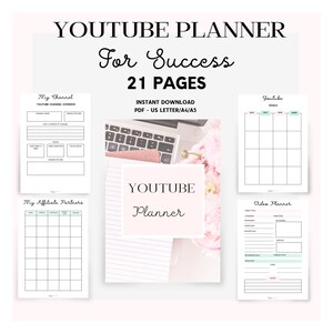 Small Business Planner, Productivity, online business planner, business bundle planner, blog planner, social media planner, etsy shop plan image 5