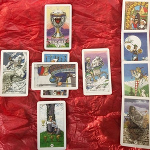 Lecture de cartes de tarot de la croix celtique - Lecture psychique détaillée