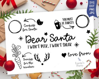 Download Santa Tray Svg Christmas Eve Tray Santa Tray Color Santa Etsy Yellowimages Mockups