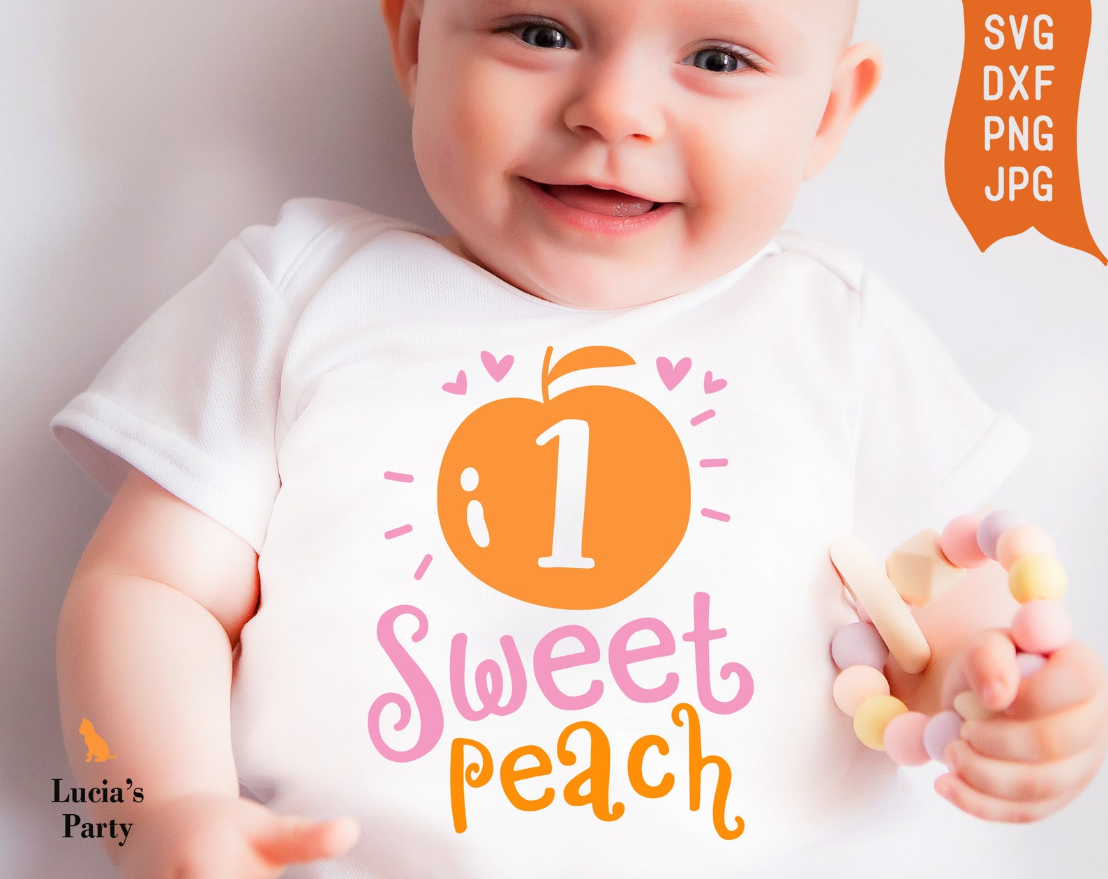 Free Free One Sweet Peach Svg 942 SVG PNG EPS DXF File