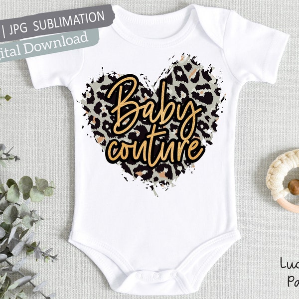 Baby Couture PNG, Baby sublimation designs downloads, baby bodysuit sublimation, onsie sublimation, baby png files for sublimation