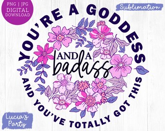 Göttin Png, Frauen Sublimation Designs Downloads, inspirierende Sublimation Designs Downloads, Kreis Sublimation Designs