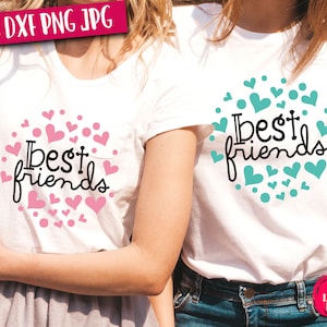 Beste Freunde Svg, beste Freunde Shirt Svg, Freundinnen Svg, Freundin Shirt Svg, Shes mein Bestie Svg, beste Freunde Tshirt Svg, Freundschaft Svg