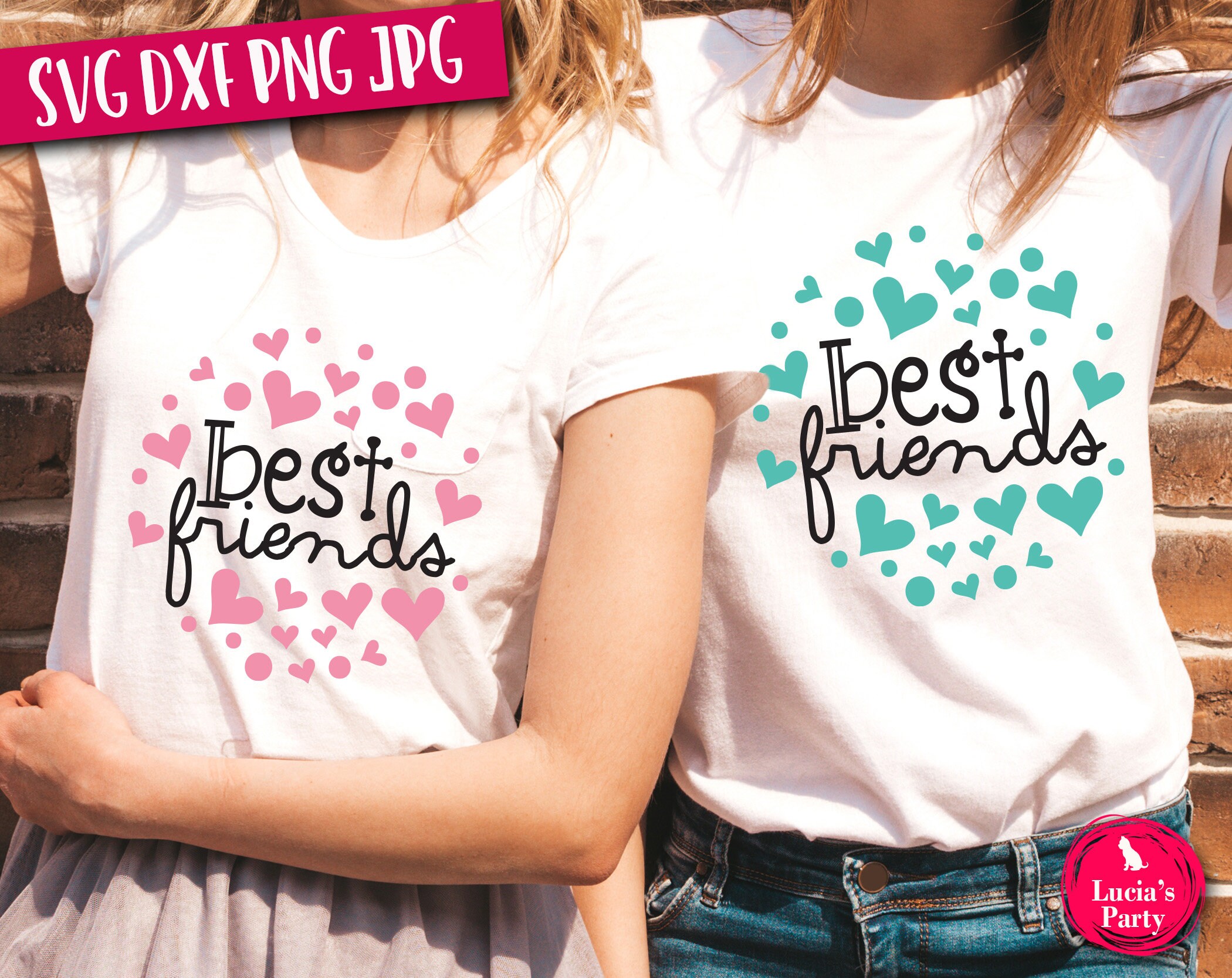 Best Friends svg Best Friends shirt svg Girlfriends svg Etsy