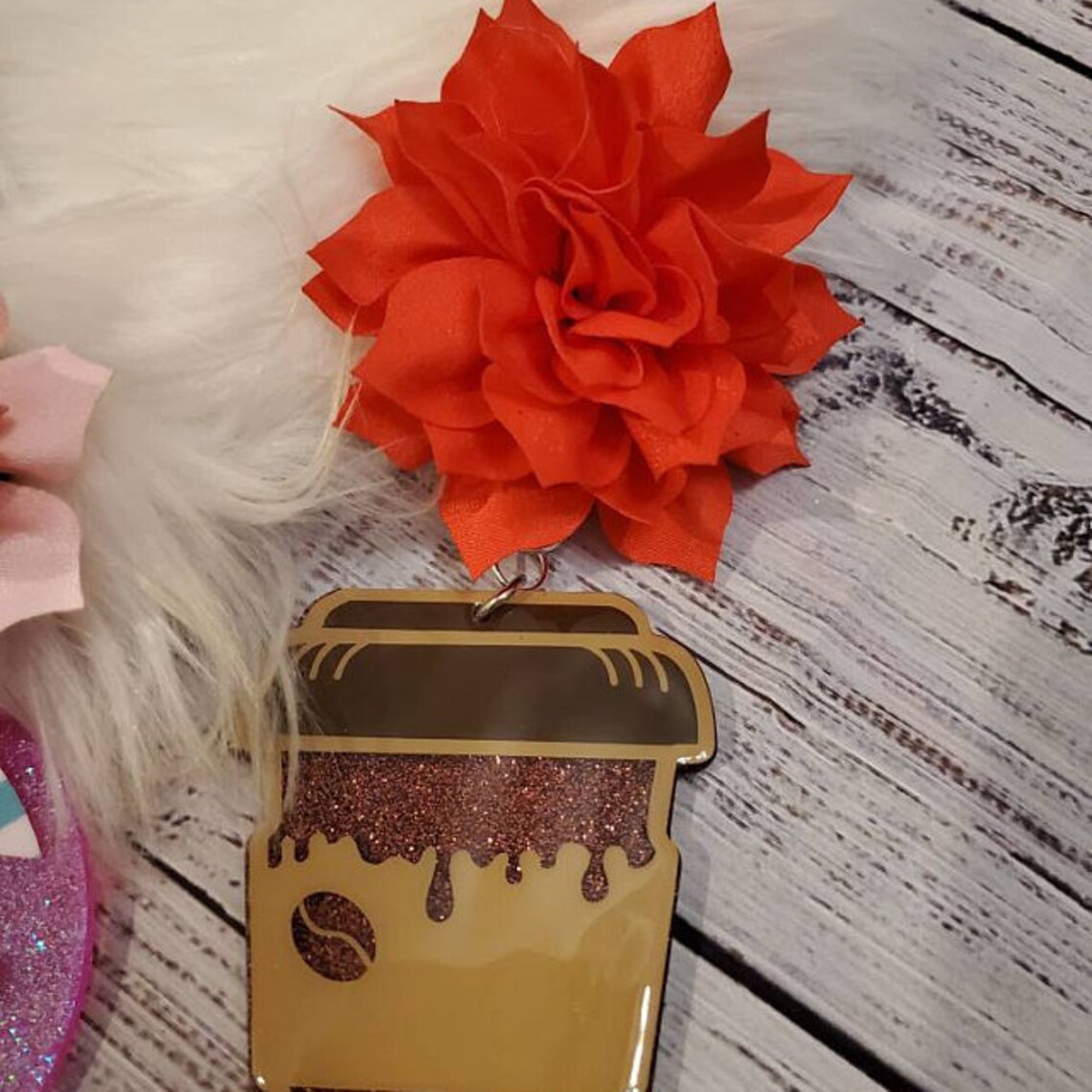 Zindee Cut File Keychain Svg Keychain Coffee Cup Svg Zindee | Etsy