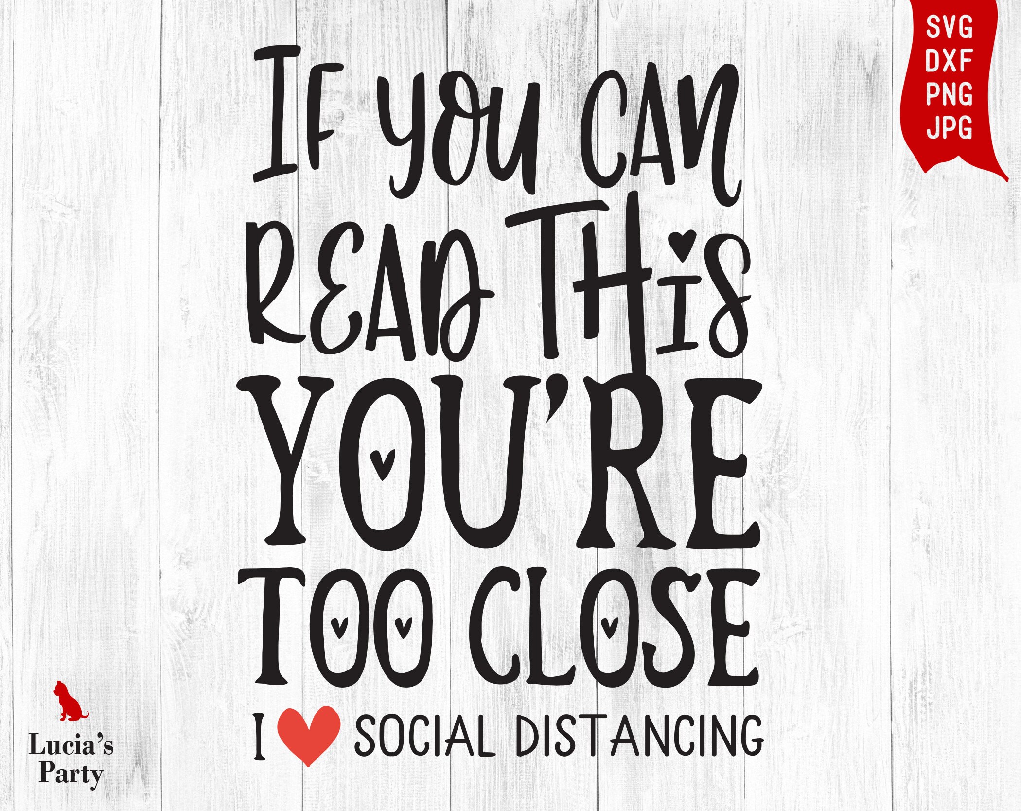 You re too close. If you can read this you&#039;re too close.
