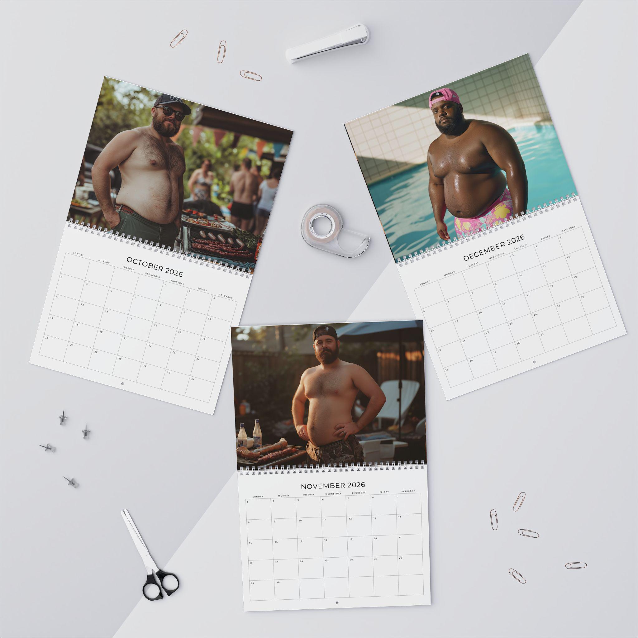The Calendar King - Only Fans 2026 Wandkalender // Normaal - A4 (210mm x 297mm The Calendar King - Only Fans 2026 Wandkalender // Normaal - A4 (210mm x 297mm