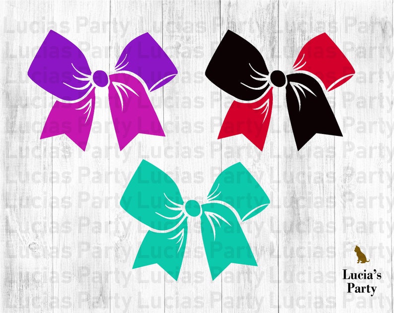 Download Zindee svg keychain cheer bow svg template for keychain | Etsy