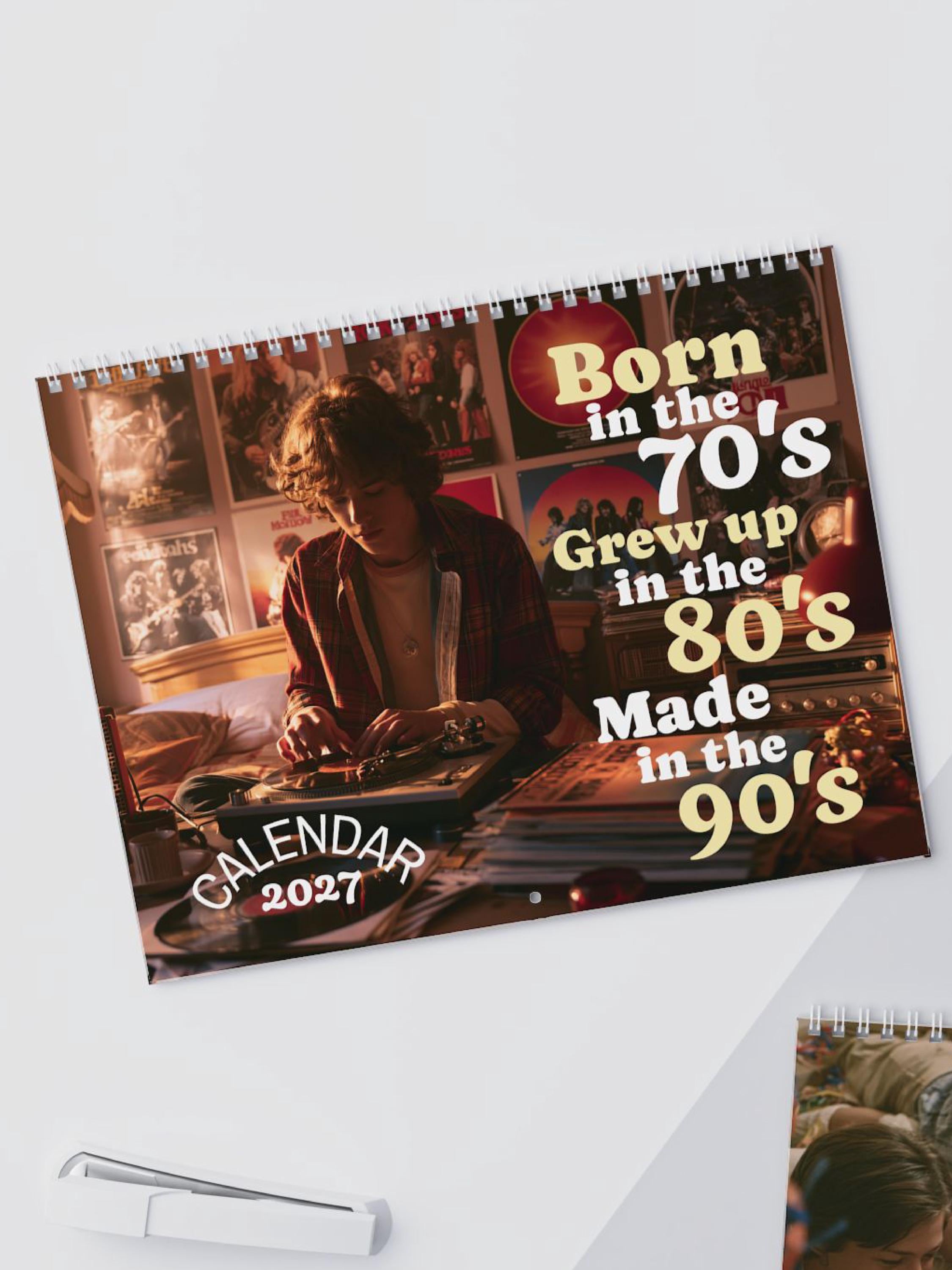 90s Vintage Calendar - Etsy