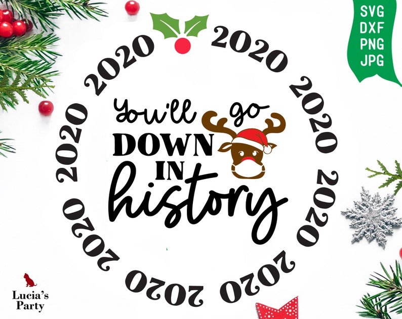 Download Christmas round svg 2020 christmas SVG Christmas ...