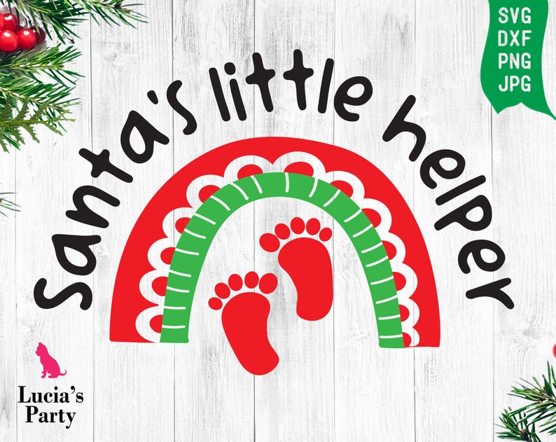 Download Santas Little Helper SVG Christmas onesies svg Christmas ...