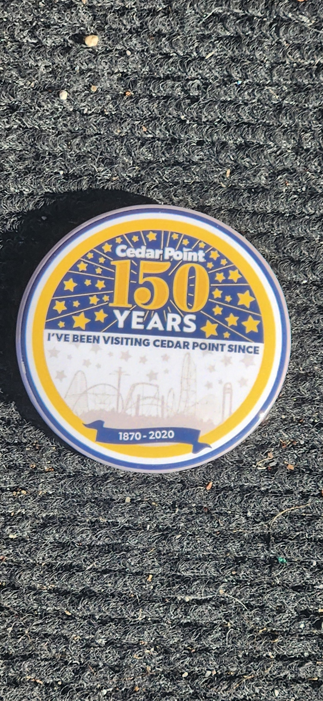 Cedar Point 150 Year Celebration Pin - Etsy