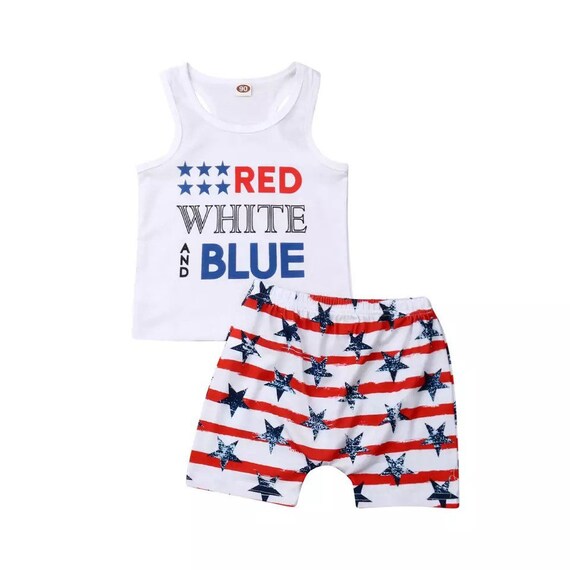 Baby Boys Patriotic Outfit Baby 4th of July Outfit Baby Boy | Etsy