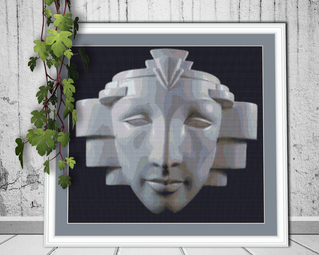 Deco Sculpture Counted Cross Stitch PDF Digital Down Load 173 Etsy