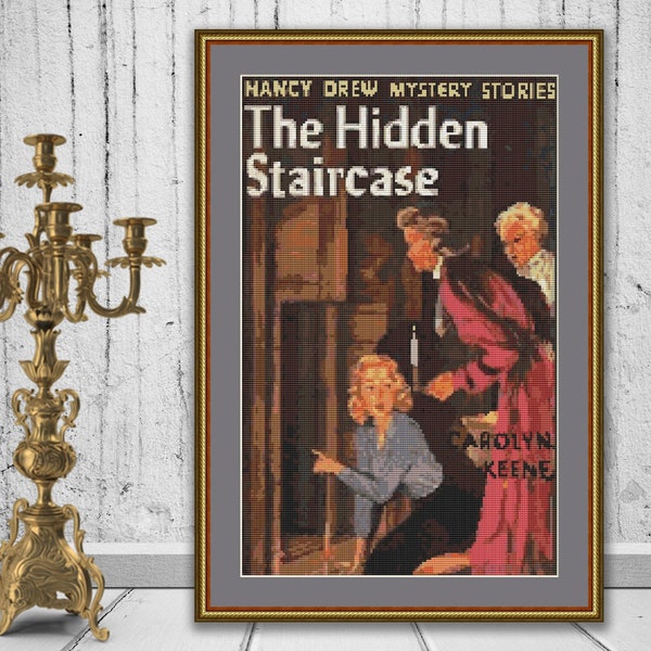 Nancy Drew Versteckte Treppe Kreuzstichmuster PDF download 477