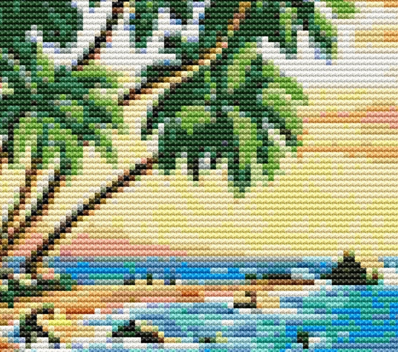 Island Sea Shore Cross Stitch Pattern PDF Down Load 355 Etsy island-sea-shore-cross-stitch-pattern-pdf-down-load-355-etsy