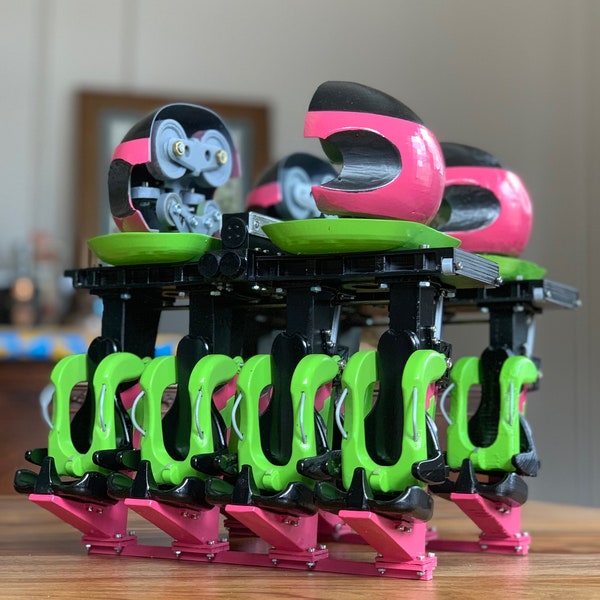 Fichiers CAD numériques pour 3D Printable Roller Coaster Train - Inverted Inspired Styling