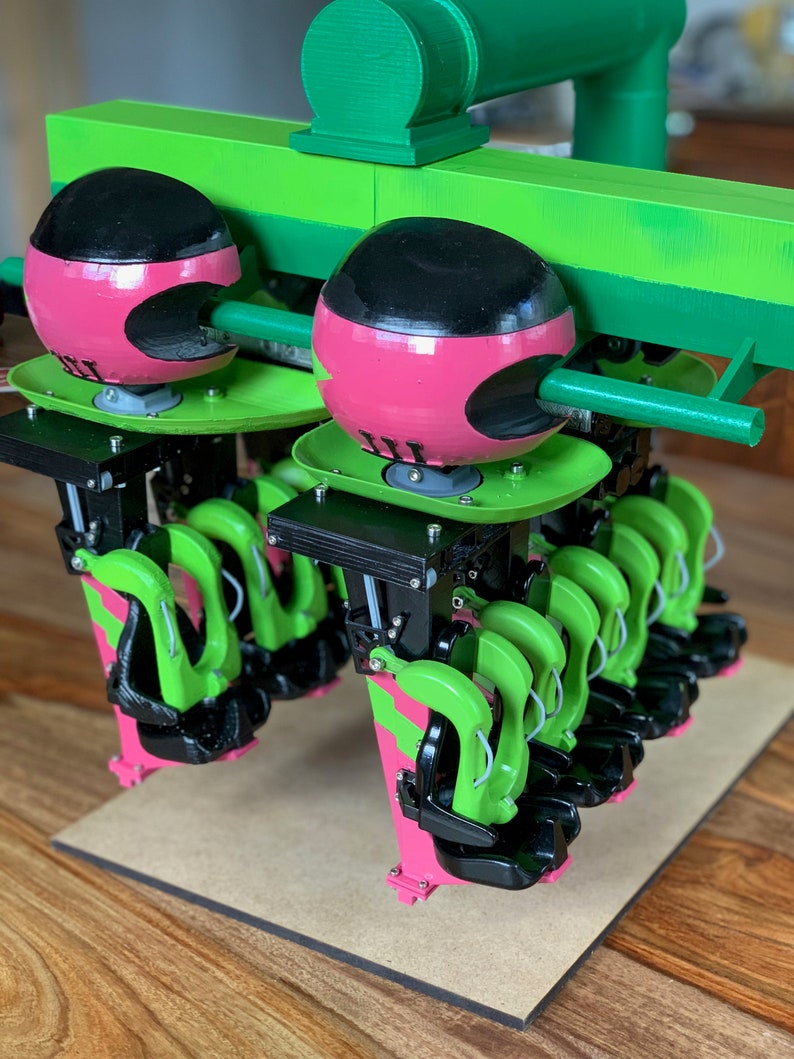 Digital CAD Files for 3D Printable Roller Coaster Train Etsy