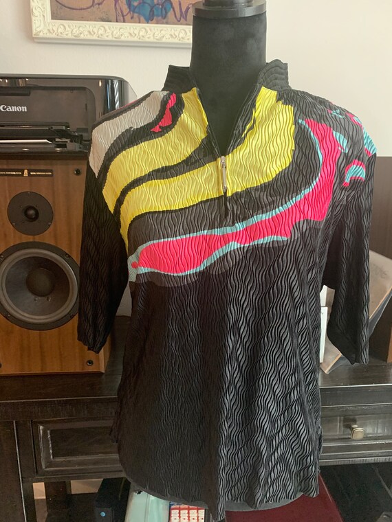 Y2K Retro Blouse