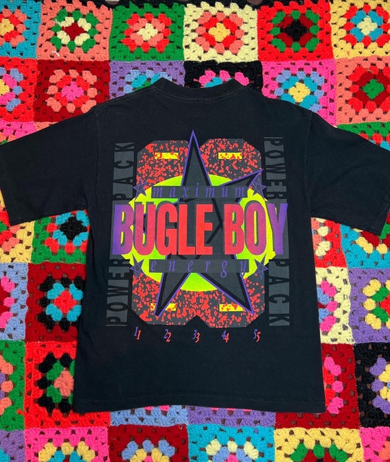 VINTAGE 1980’s BUGLE BOY UNIVERSITY COLLEGE SWEATER m… Gem