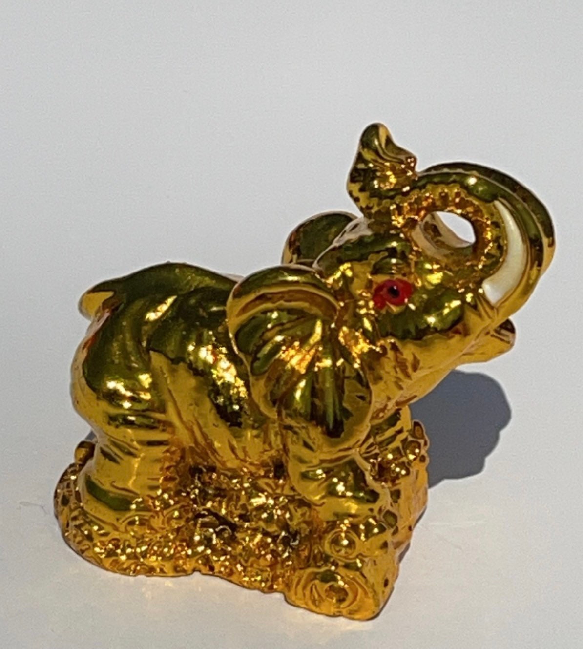 Good Luck Elephant Figurine Spiritual Bruja Bruja Etsy